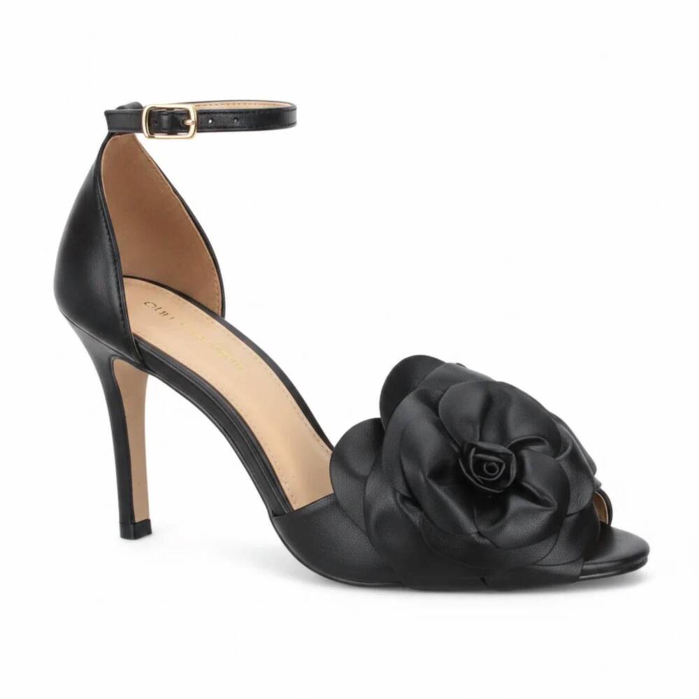 NEW BOBO CHOSES women's lyra leather pump heels in black